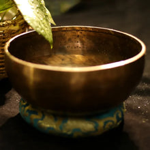 Load image into Gallery viewer, Therapeutic Tibetan Bowl Tibetan Bell Meditation Bowl Meditation Instruments Spiritual Meditation Musical Instruments Percussion