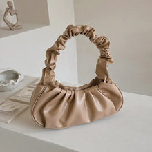 Load image into Gallery viewer, Women's Clutch Handbags Fashion Solid Color PU Leather Underarm Shoulder Bag Female Bag