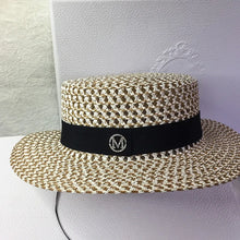 Load image into Gallery viewer, Women's Spring and Summer Top Hats Seaside Sunscreens Beach Sunhats Korean Vacation Casual Flat Hats
