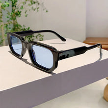 Load image into Gallery viewer, New Men Vintage Rectangle Frame Sunglasses Fashion Retro Sun Glasses Luxury Brand Design Glasses UV400 Eyewear Women Goggles