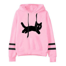 Load image into Gallery viewer, Woman Clothing Hot Sale Daily Womens Sweatshirts Fashion Pullovers Versatile Hoodies Stripe Jogging Casual Printing Sports Style