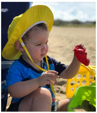 Load image into Gallery viewer, Kids Adjustable Sun Protection Breathable Daily Leisure Bucket Hat Summer Wide Brim sun hat For Fishing, Hiking, Mountaineering