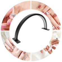 Load image into Gallery viewer, LED Half Moon Light Adjust Brightness 3000K‑6000 Half Moon Desk Lamp for Nail Art, Facial Spa, Skincare, Lash Extensions