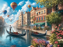 Load image into Gallery viewer, Diamond Painting Sailboat 5d Diy Full Round Diamond Art Landscape Picture Of Rhinestones Handmade Home Decor