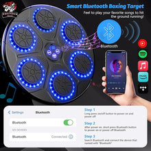 Load image into Gallery viewer, New Music Boxing Machine Smart Bluetooth Wall Mounted Music Boxing Trainer Gym Home Electronic Boxing Target Punching Equipment