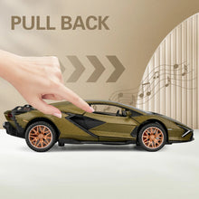 Load image into Gallery viewer, Simulation 1:32 Lambo Alloy Super Car Model Sound Light Collective Miniature Voiture Children Boy Diecast Toy Vehicle