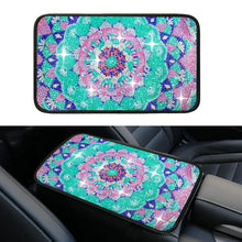 Load image into Gallery viewer, 1 DIY diamond painting set, canvas material mandala themed car pad, suitable for car interior decoration pad gifts.