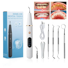 Load image into Gallery viewer, Ultrasonic Dental Calculus Scaler Teeth Cleaner Smoke Stains Plaque Tartar Dental Stone Removal Teeth Cleaning Whitening Tools