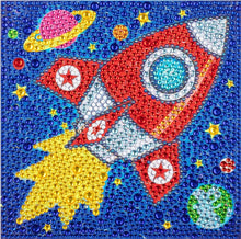 Load image into Gallery viewer, DIY Diamond Painting by Number Kits for Kids Cartoon Animal Picture Crystal Rhinestone Diamond Embroidery for Children Gifts