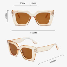 Load image into Gallery viewer, New Irregular Square Sunglasses for Women Men Luxury Design Ladies Party Eyewear Shades UV400 Protection Sun Eyeglasses Goggles