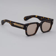 Load image into Gallery viewer, Sunglasses for Men Vintage Acetate Luxury Designer Sunglasses Women Occhiali Da Sole Da Uomo ENZO Red Lens Sunglasses