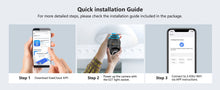Load image into Gallery viewer, Jennov 2Pcs 2K WiFi Light Bulb Security Camera Wireless Outdoor - Cameras for Home Security Outside, Light Socket Indoor Camera