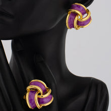 Load image into Gallery viewer, Unique Earrings Ring Simple Fashion Personality Creative Jewelry for Women Wedding Birthday Anniversary Party Daily Wearing