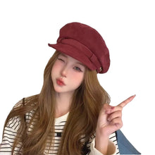 Load image into Gallery viewer, Casual Women Hats & Caps Adjustable Truck Hat Berets Newsboy Hat Beret Hat Baker Cap