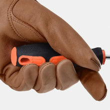 Load image into Gallery viewer, Garden Industrial Protective Work Gloves Long Tube Gardening Safety Working Gloves Leather Breathable Gauntlet Pruning Gloves
