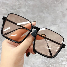 Load image into Gallery viewer, Sunglasses Women Oversize Travel Luxury Brand Design New Drive Semi-Rimless Square Frame Vintage Sun Glasses Ladies Men Unisex