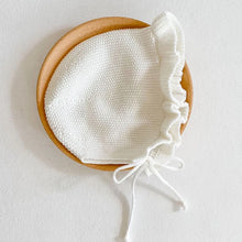 Load image into Gallery viewer, New autumn baby hat, female babies aged 0-2, ruffled knit versatile woolen hat