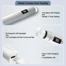 Load image into Gallery viewer, UV LED Nail Lamp Mini UV Nail Lamp for Manicure Portable Nail Dryer Stand Lamp Professional Ultraviolet Mini Nails Drying Light