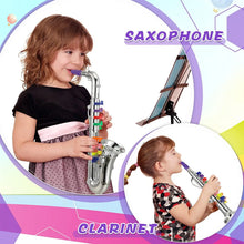 Load image into Gallery viewer, Classical Clarinet Trumpet Saxophone Imitation Musical Instrument Toys Boys Girl Early Education Learning Tool for Kids Children
