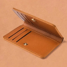 Load image into Gallery viewer, Classic Designer PU Leather Small Wallet for Men Short Simple Women's Purse Fashion Ultra Thin Credit Card Bag Coin Purse