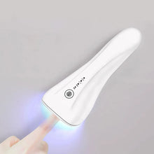 Load image into Gallery viewer, Nails Drying Lamp Handheld UV LED Lamp For With Battery Timing Rechargeable Mini Manicure Nail Dryer For Gel Polish Manicure