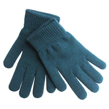 Load image into Gallery viewer, Women Cashmere Knitted Gloves Autumn Hand Warmer Winter Thicken Lining Full Fingered Mittens Skiing Short Wrist Gloves Warm