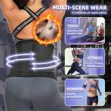Load image into Gallery viewer, Waist Trainer for Women, Neoprene Waist Trimmer Belt, Sweat Band to Sweat More, Increase Core Stability, Back and Lumbar Support