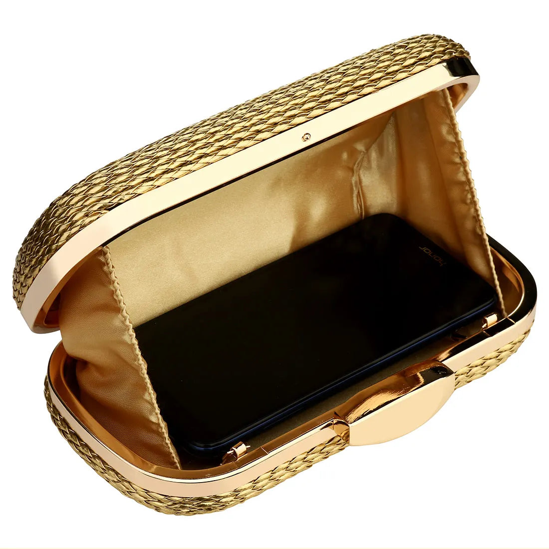 Women'S Gold Evening Bags High Quality Brand Clutch Bag Straw Female Handbag Purse Sac Ladies Shoulder Crossbody Bag