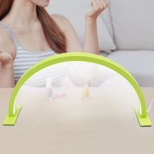 Load image into Gallery viewer, LED Half Moon Light Adjust Brightness 3000K‑6000 Half Moon Desk Lamp for Nail Art, Facial Spa, Skincare, Lash Extensions