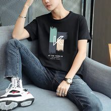 Load image into Gallery viewer, Men's T-shirt Gym Tops White Graphic Male Tees Shirts Heather 100℅ Cotton Cheap Clothes And Comfortable Streetwear Stylish Y2k