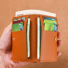 Load image into Gallery viewer, Classic Designer PU Leather Small Wallet for Men Short Simple Women's Purse Fashion Ultra Thin Credit Card Bag Coin Purse