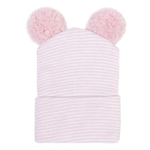 Load image into Gallery viewer, Newborn Baby Beanie Hat Cute Pompom Hairball Knitted Baby Warm Hats Infant Boys Girls Caps Bonnet Soft Hospital Hat Solid Color