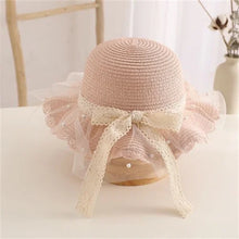 Load image into Gallery viewer, Children Sunscreen Sun Hat Kids Girls Summer Fashion Straw Hat And Bag For Girls Cool Hat Girl Cute Breathable Baby Accessories