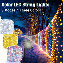 Load image into Gallery viewer, IRILUCN Solar Led Light Outdoor Festoon Led Lamp Solar Garden Outdoor Fairy Garland StrinIg Christmas Decor 7M/12/22M/32M