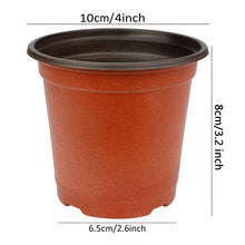 Load image into Gallery viewer, 75Pcs Flexible Plant Nursery Pots Seed Starting Pots Plastic Flower Plant Container for Succulents Seedlings Cuttings Transplant