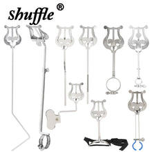 Load image into Gallery viewer, Music Stand Clarinet Trumpet Flute Winds Saxophone Baritone Portable Marching Sheet Music Stands Musical Instruments Accessories
