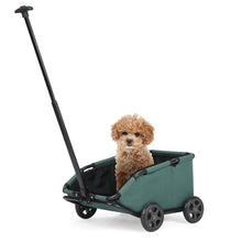 Load image into Gallery viewer, Small Pet Cart 4 Wheels Folding Dog Stroller Lightweight 360° Rotating Trolley Pet Stroller Small Cats Dogs Rolling Cat Carrier