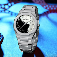 Load image into Gallery viewer, Fashion Watches Men's Watch reloj hombre BESTWIN Creative Dial Gold Shell Face Business watches for men relogios masculino