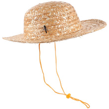 Load image into Gallery viewer, Kids Straw Hat Beach Sun Cap Outdoor Sun Protection Hat Handicraft Hat Summer Party Farmer Costume Hats
