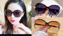 Load image into Gallery viewer, New Fashion Brand Sunglasses 2025 Women Luxury Design Sun Glasses Bling Rhinestone Gradient Lens Eyeglasses for Female UV400