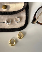 Load image into Gallery viewer, 925 Sterling Silver Earrings for Women Ear Hoop Versatile Sweet Girl Fashion Jewery New Year Gifts Accessories