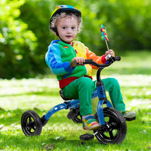 Load image into Gallery viewer, Toddlers Tricycle for 2/3/4/5 Years Old Boy&Girl with Detachable Pedal And Training Wheel Baby Balance Riding Bike Birthday Gift