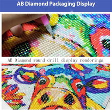 Load image into Gallery viewer, AB diamond cross stitch Cartoon Tinker Bell 5D DIY diamond embroidery rhinestone painting diamond painting