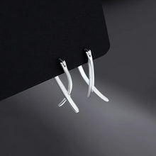 Load image into Gallery viewer, Trendy Jewelry Simply Earrings Unique Geometry Earrings For Women Gift Earings Fashion Jewelry Korean Silver Color Earrings