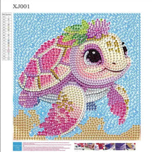 Load image into Gallery viewer, Sparkling Drill 5D DIY Diamond Painting Kit Cute Panda Diamonds Art Paint Set Suitable For Adult Release Stress Play With Family