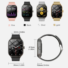 Load image into Gallery viewer, Smart watch men and women fitness sports watch real pedometer full touch screen bluetooth call digital smart watch