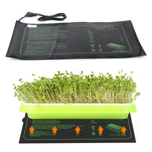 Load image into Gallery viewer, 20W Seedling Heat Mat Plant Seed Germination Propagation Clone Starter Pad Greenhouse Seedling Heating Mat EU Plug Waterproof