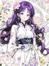 Load image into Gallery viewer, 5D Diamond Painting Anime Girl DIY Cartoon Cross Stitch Full Square Round Diamond Mosaic Embroidery Art Home Decoration Gift