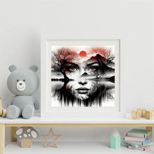 Load image into Gallery viewer, Diamond Painting Mountain Landscape Suitable for Beginners DIY Woman Diamond Mosaic Tree River Handmade Hobby