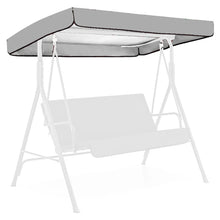 Load image into Gallery viewer, Garden Swing Canopy Replacement Top Cover Tarp Waterproof Sun Protection for Outdoor UV Protection waterproof awning sunshade